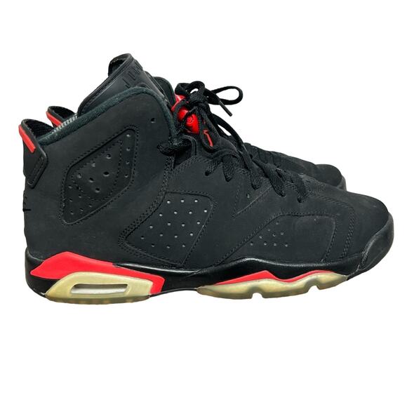 Jordan 6 Retro GS Infrared 2019 Size 7Y Women 8.5 Shoes NICE 384665-060 - Picture 1 of 7